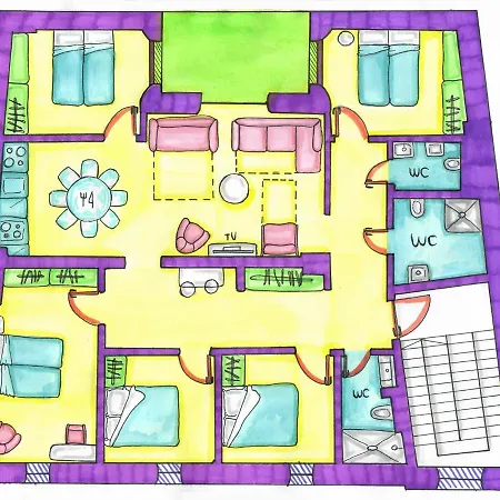 Appartement Dandelion Brivibas Riga